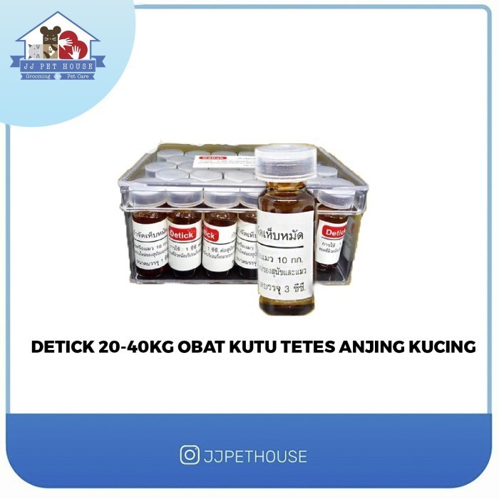 DETICK OBAT KUTU TETES ANJING&KUCING