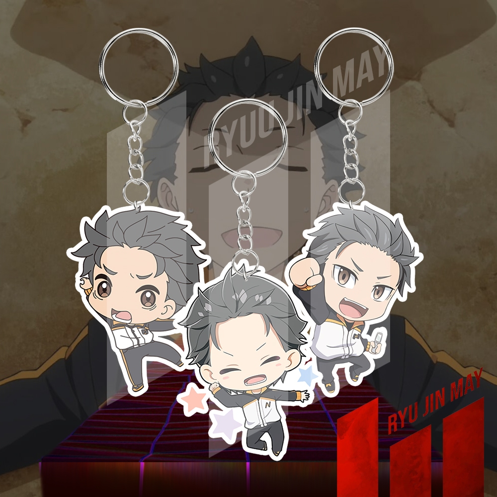 Gantungan Kunci / Keychain / Gantungan HP - ReZero - Natsuki Subaru