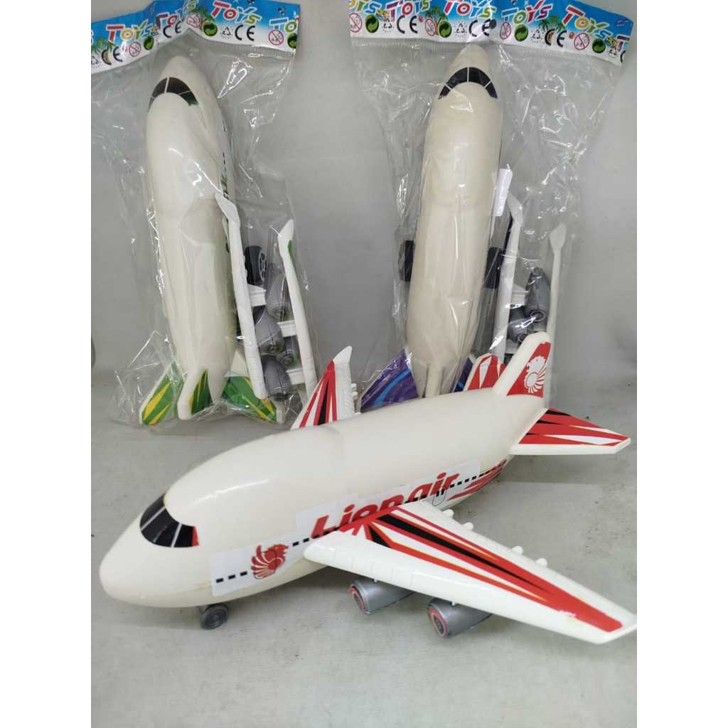 PROMO MAINAN ANAK KANTONG PESAWAT GARUDA CITYLINK LION AIRASIA