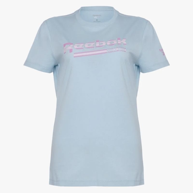 Reebok Women's T-Shirt - Blue REEX4WT805BL