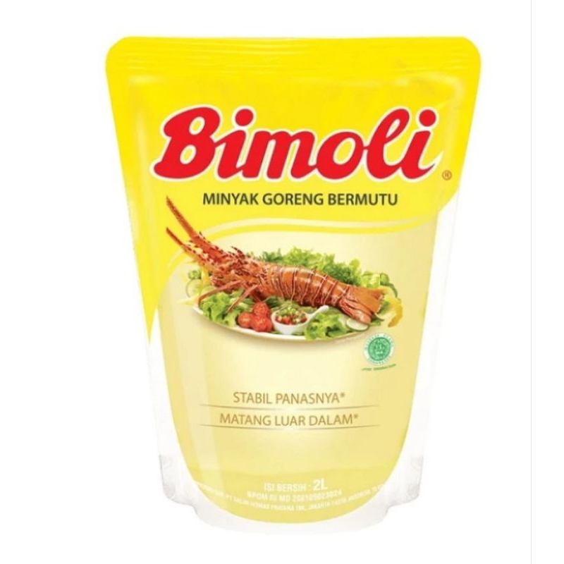

Minyak goreng Bimoli Refill 1 - 2 liter