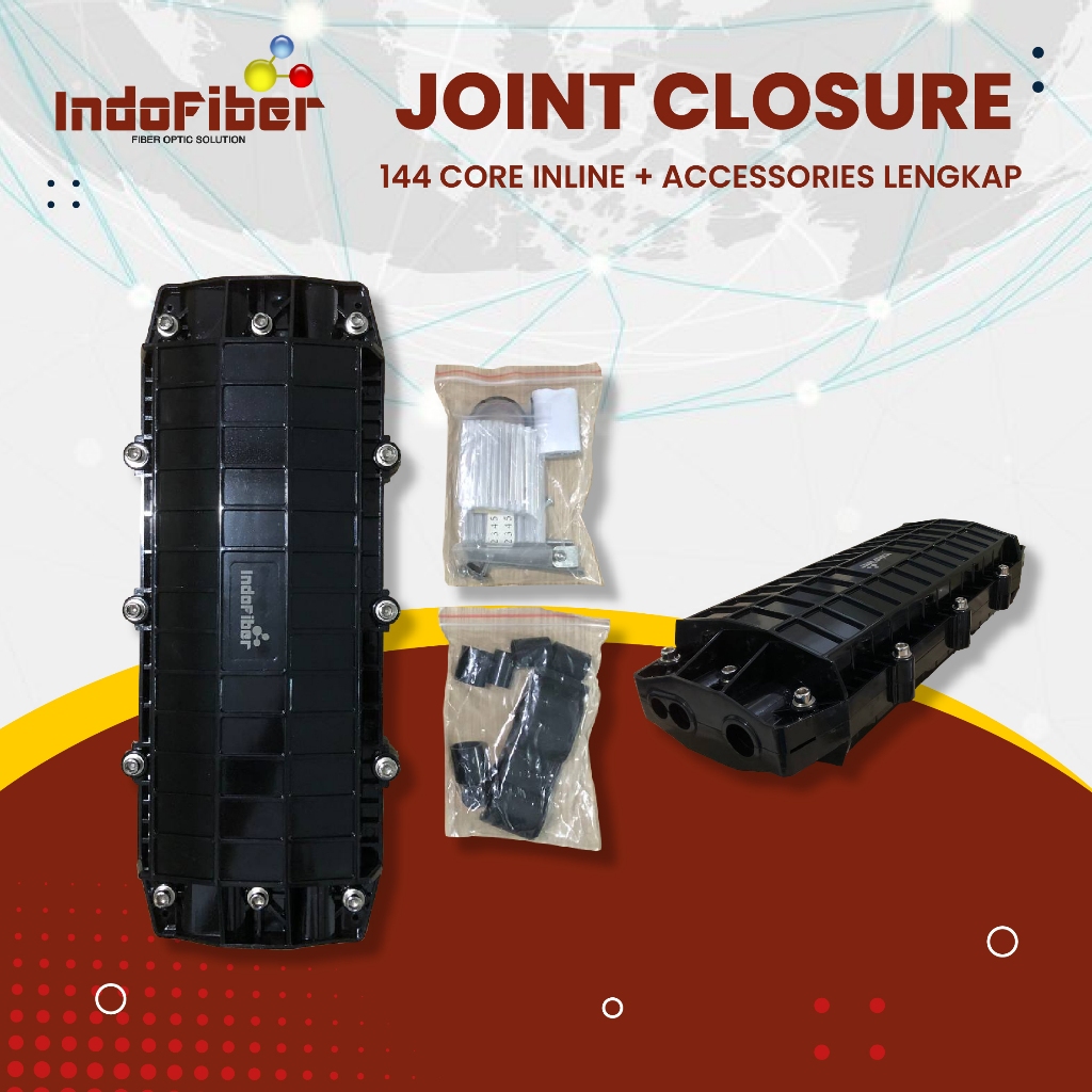 INDOFIBER Joint Closure 144 CORE INLINE FO / CLOSURE 144 CORE INLINE