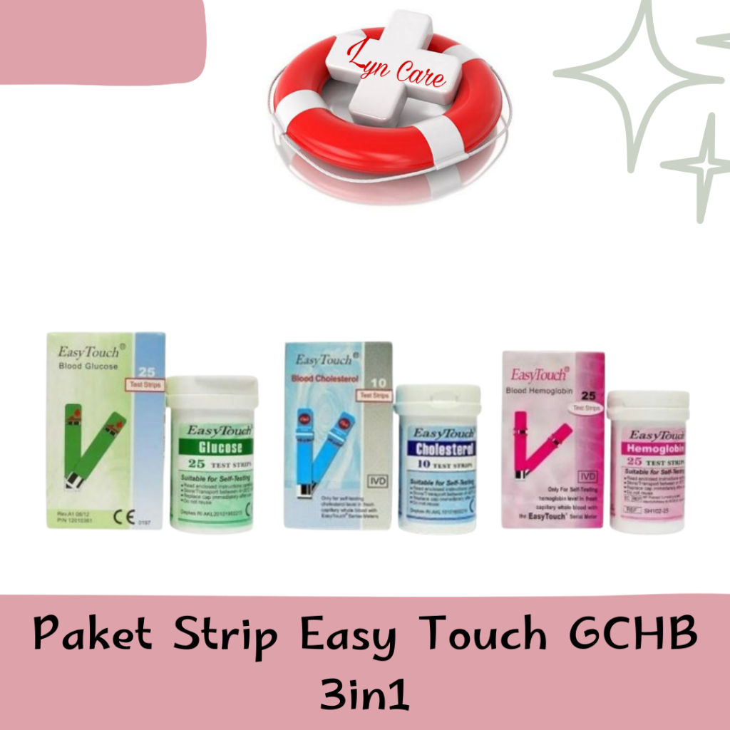 LynCare Strip Easy Touch HB / Strip Easy Touch Gula / Strip Easy Touch Asam Urat / Strip Easy Touch 