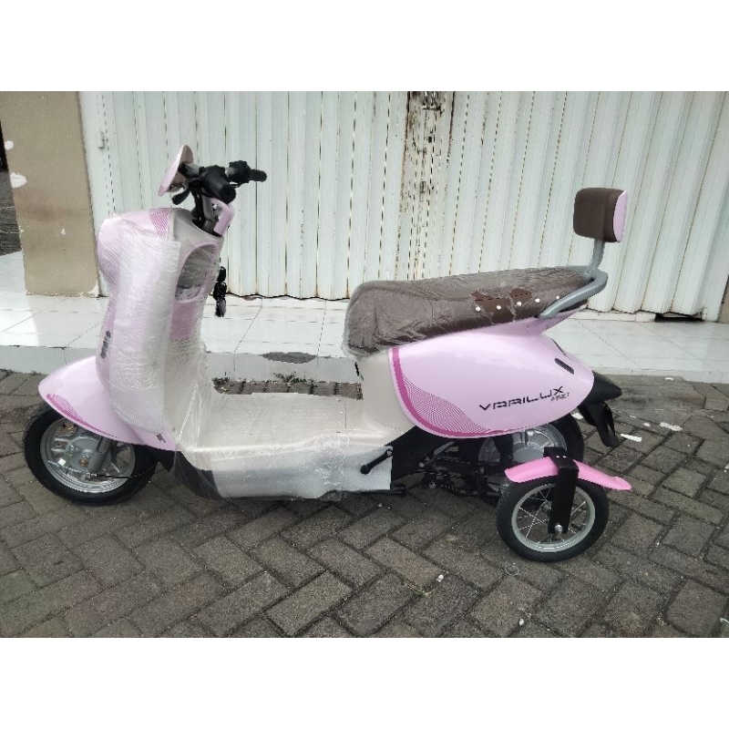 SEPEDA LISTRIK EXOTIC VARILUX PRO + RODA BANTU