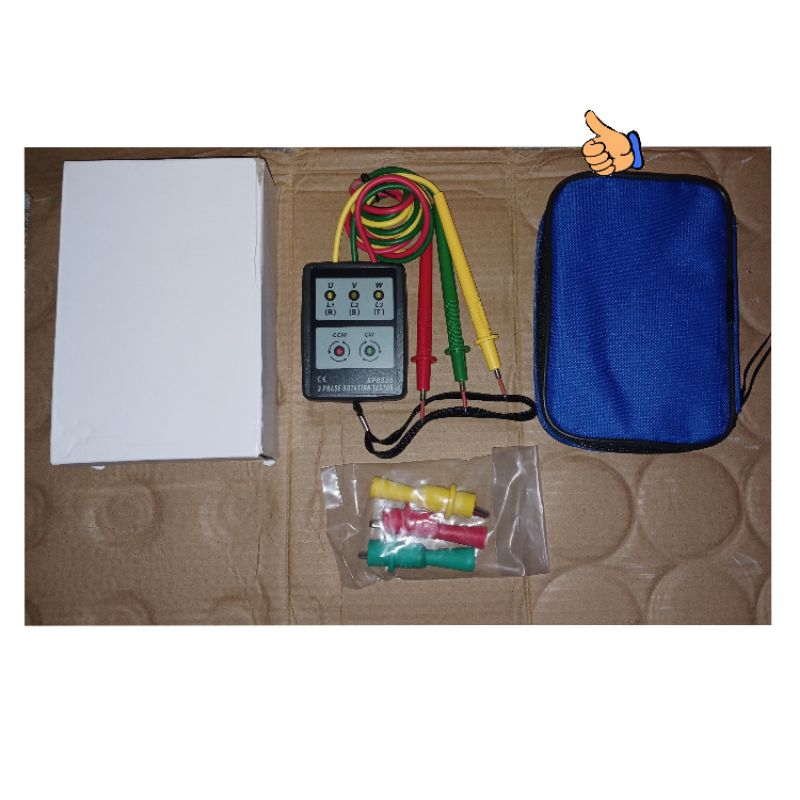 DIGITAL THREE 3 PHASE INDICATOR SP-8030 (ROTATION TESTER)