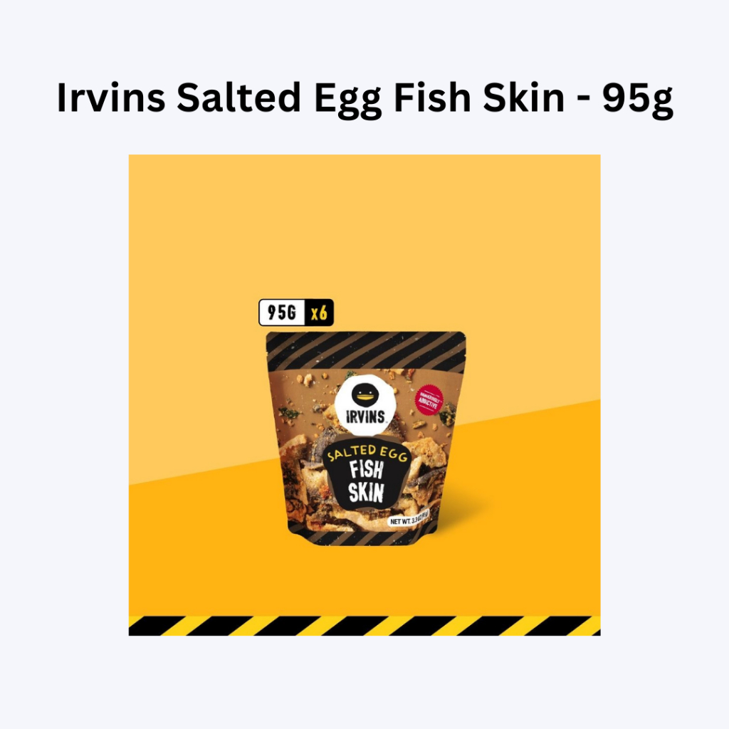 

Irvins Salted Egg Fish Skin - 95g