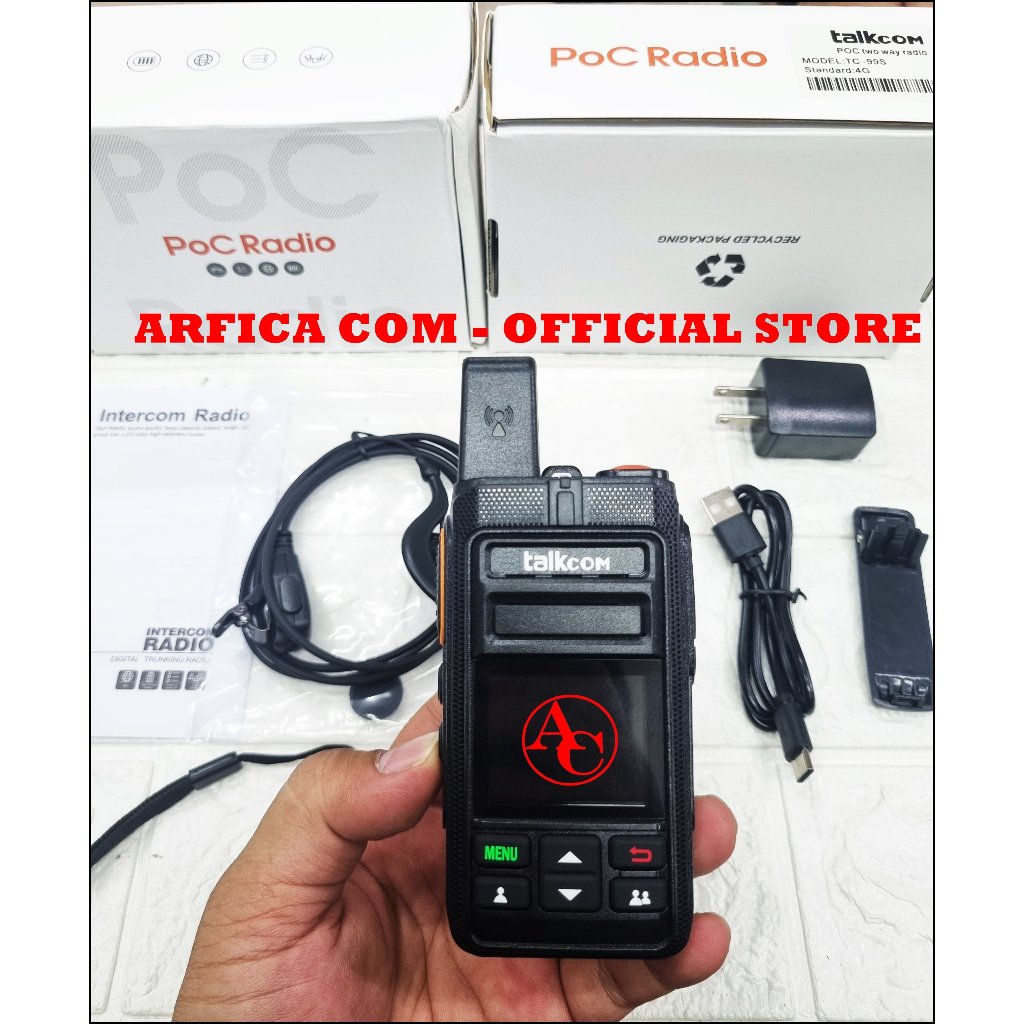 HT TALKCOM TC 99S POC ZELLO TC99S HT TALKCOM POC GLOBAL TC 99S plus Original Poc Global