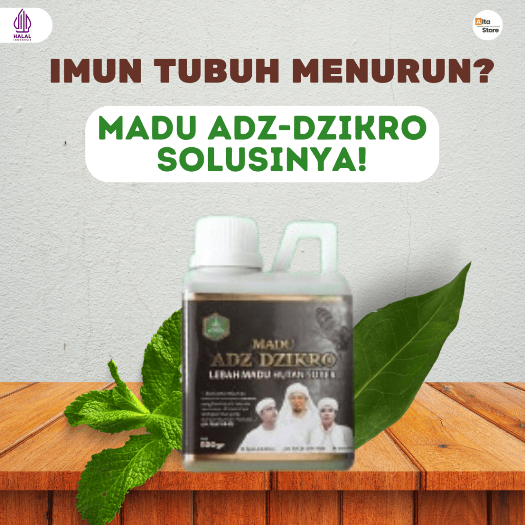 

Madu Adz Dzikro Herbal Super Original Asli 100% Hitam Pahit 500gr