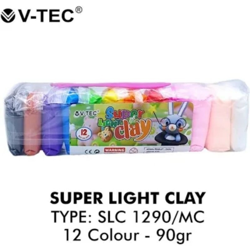 

Super Light Clay V-Tec 12 Mix Colours