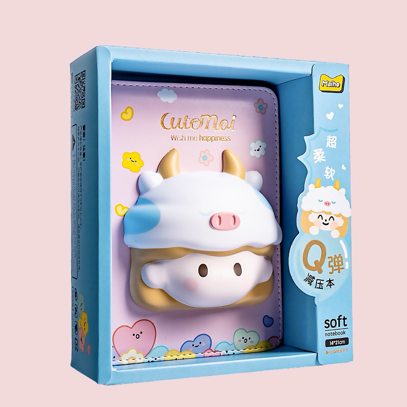 

Cute Moi Notebook Buku Tulis Buku Catatan Pink Blue #t087