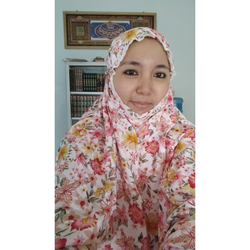 mukenah terusan rayon