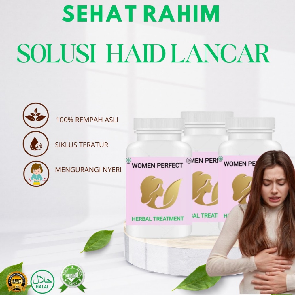 Obat Pelancar Haid Paling Ampuh Bpom Original Viral Tiktok Jamu Penggugur Kandungan 100% Ampuh