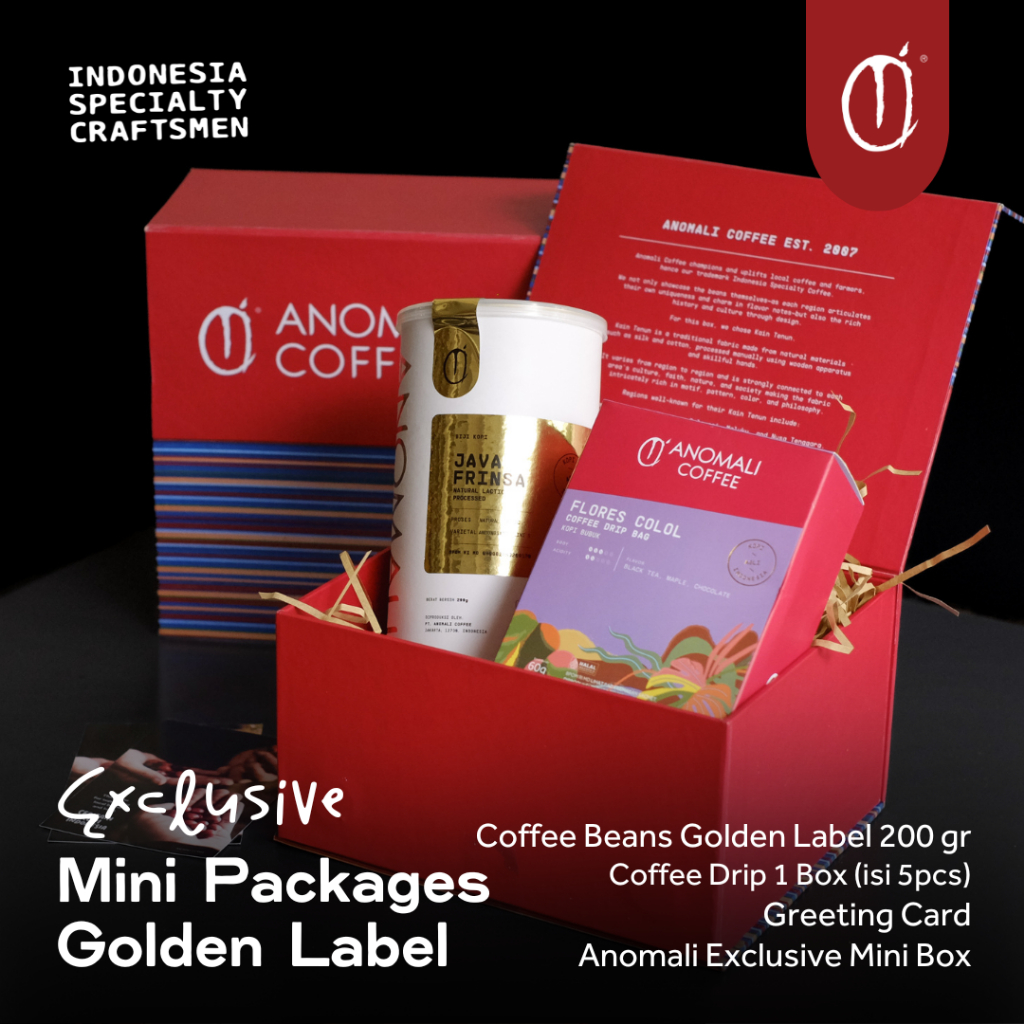 

Anomali Coffee Exclusive Mini Package Golden Label Hampers