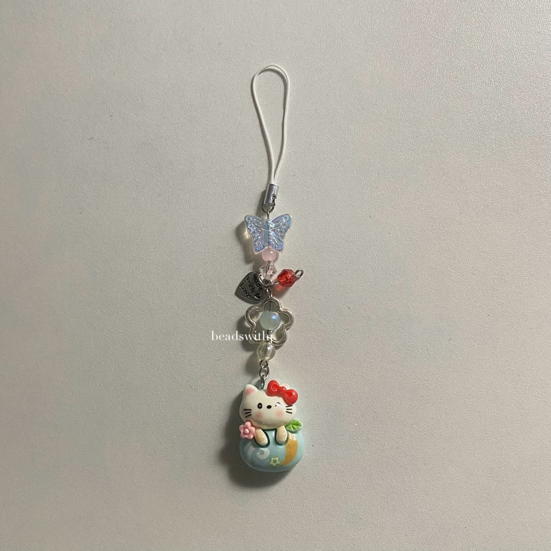 Phone Charm Hello Kitty Edition | Hiasan Hp Lucu | Gantungan Hp Hello Kitty Cute