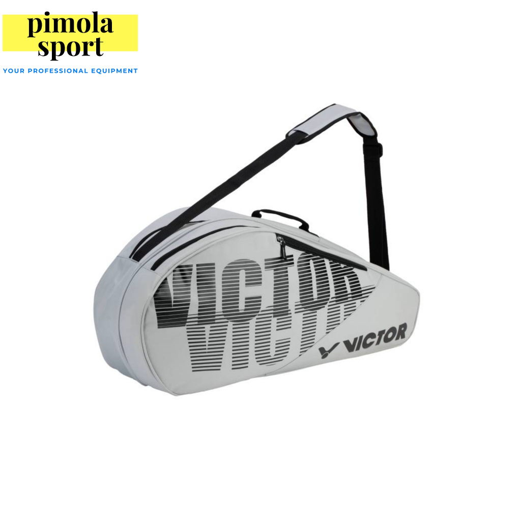 Tas Raket Badminton VICTOR BR6213 H / BR 6213 H Grey Lunar Rock