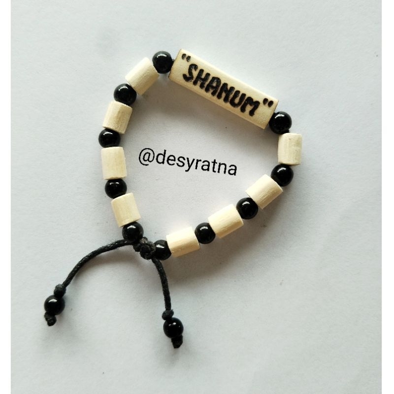 GELANG OTOK/ GELANG BAYI UKIR NAMA VARIASI TALI SERUT OSROTAN