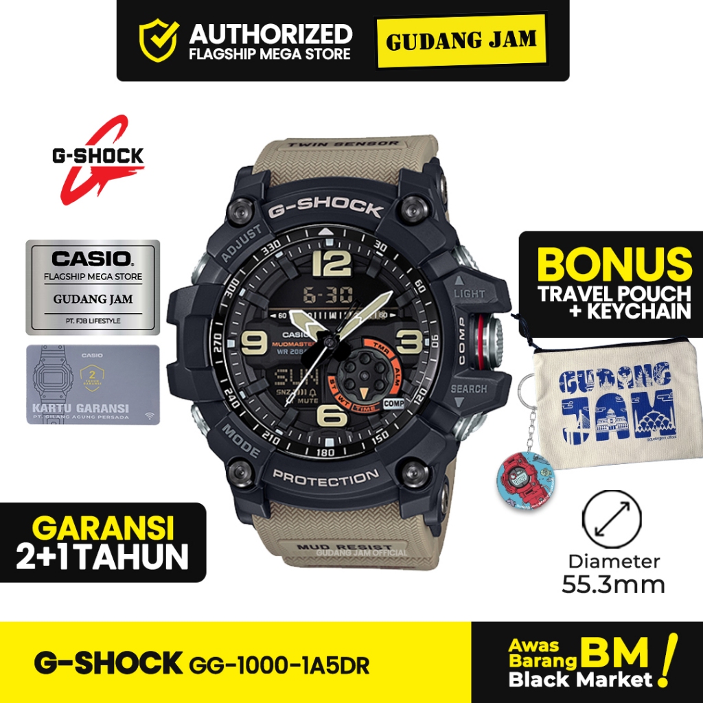 Jam Tangan G-Shock GG-1000-1A5DR GG-1000-1A GG-1000 GG1000 GG 1000