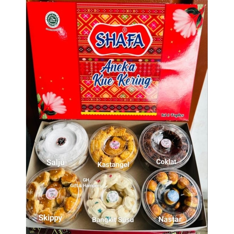 

Kue Natal Shafa isi 6Mcm BestSeller Natal, Tahun Baru Hampers Kado Parcel Gift Set Parsel Hadiah