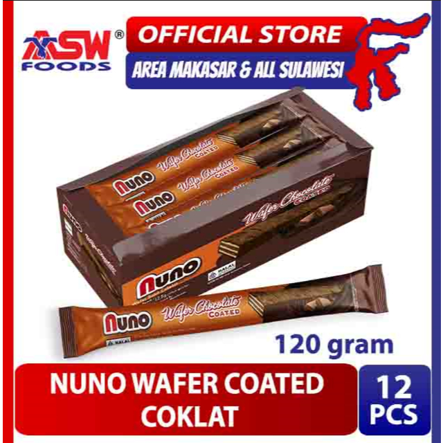 

NUNO Wafer Chocolate 120 gram ( 12 pcs ) - Box