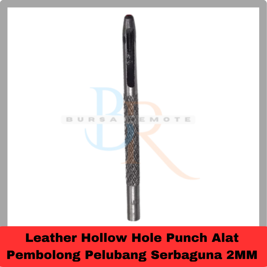 

Leather Hollow Hole Punch Alat Pembolong Pelubang Serbaguna Ukuran 2MM 5Pcs