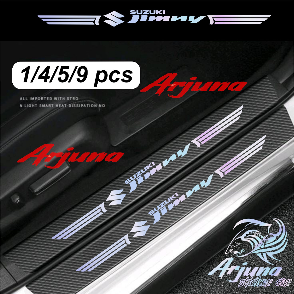 STIKER STICKER MOBIL SUZUKI JIMNY KARBON 3D