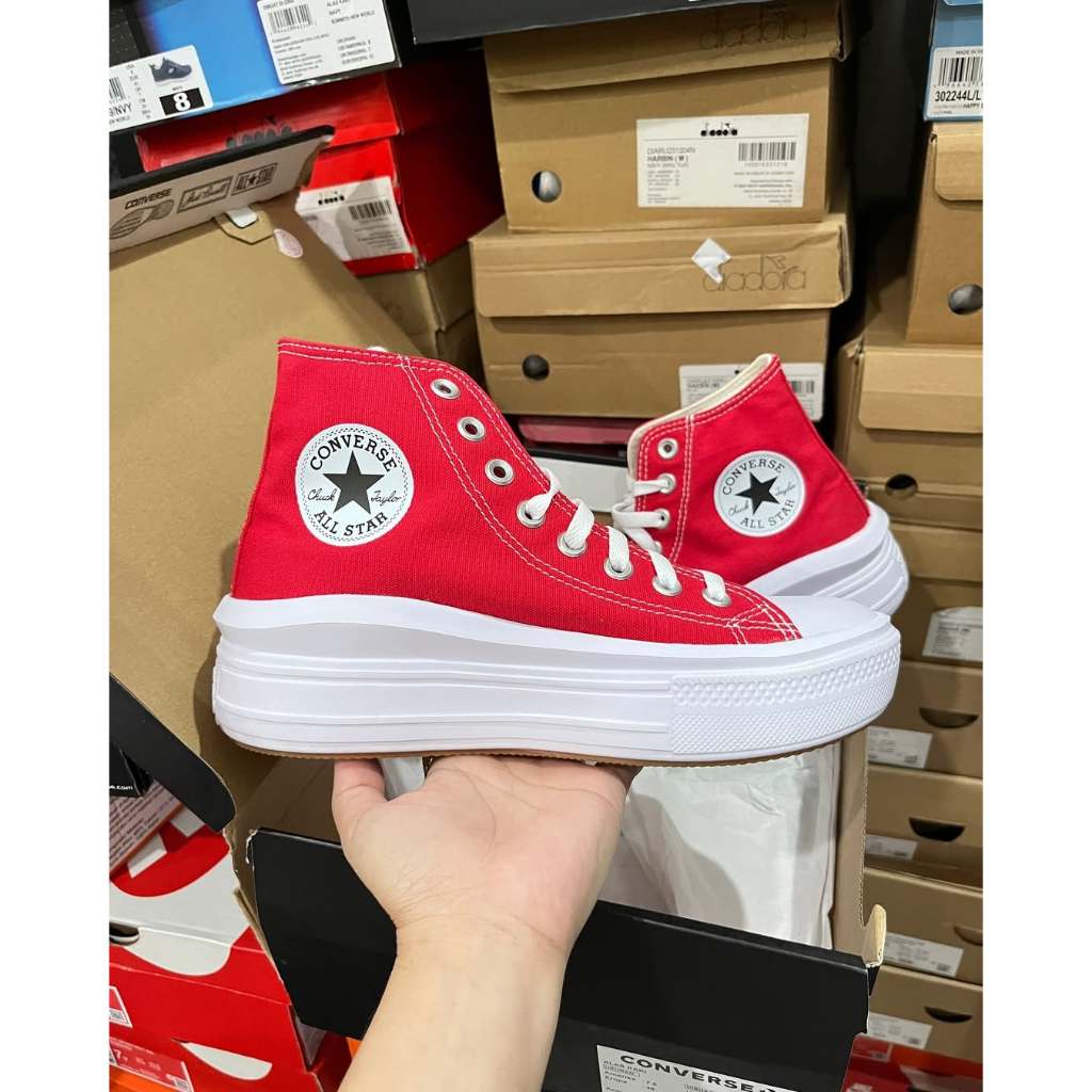 CTAS MOVE HI DUNESCAPE/WHITE Ringan A06897C