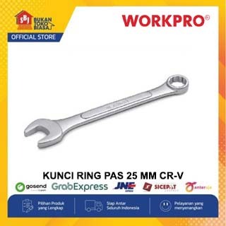Workpro Kunci Ring Pas 25 mm CR-V  Combination Wrench W073149