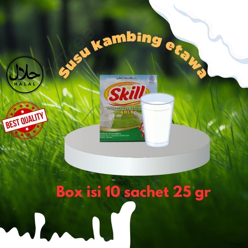 

Susu kambing etawa skill