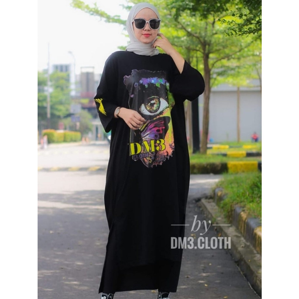DM3 Tunik Hitam by DM3.CLOTH