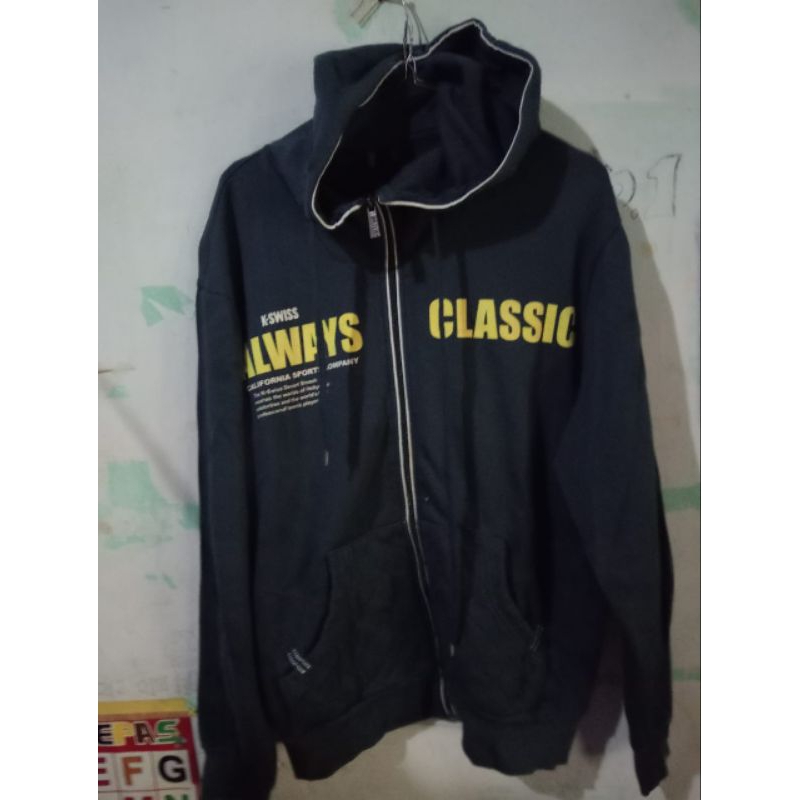 HOODIE BRAND K-SWISS ORIGINAL SECOND MULUS