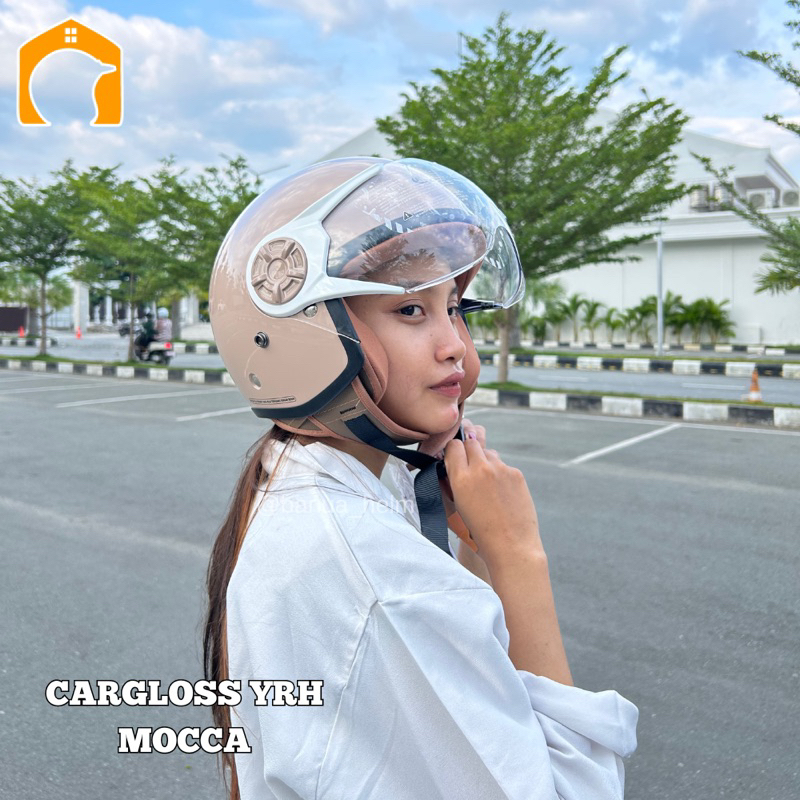 HELM CARGLOSS YRH HIJAB KHUSUS WANITA SNI DEWASA
