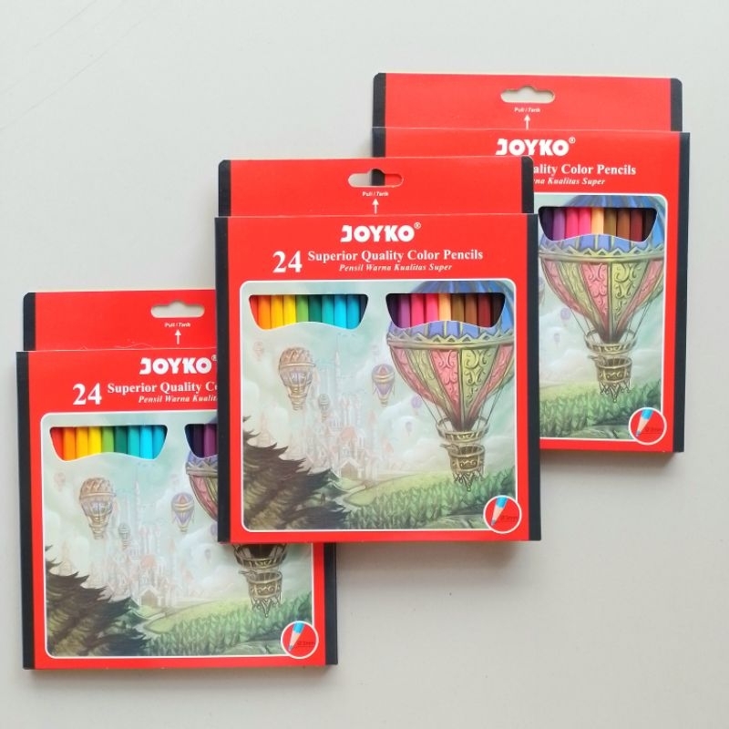 

RB Pensil Warna Colored Pencils Joyko CP-101 Panjang ( Set ) [ Original ]