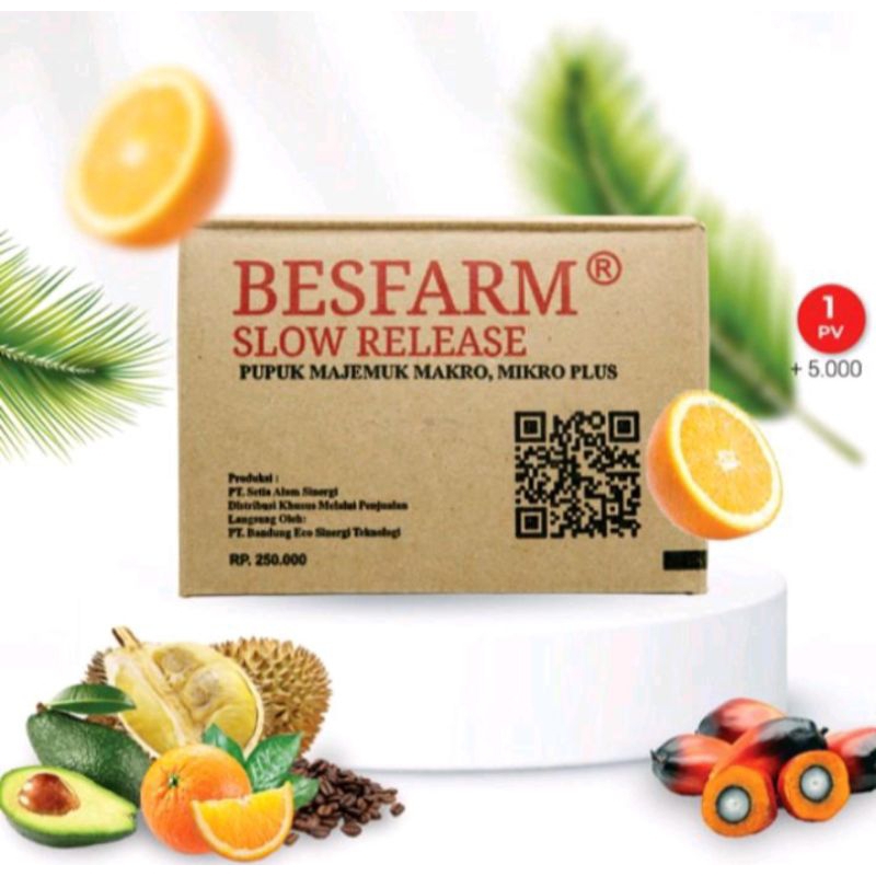 Pupuk sawit Bestfarm slow release pupuk sawit makro mikro