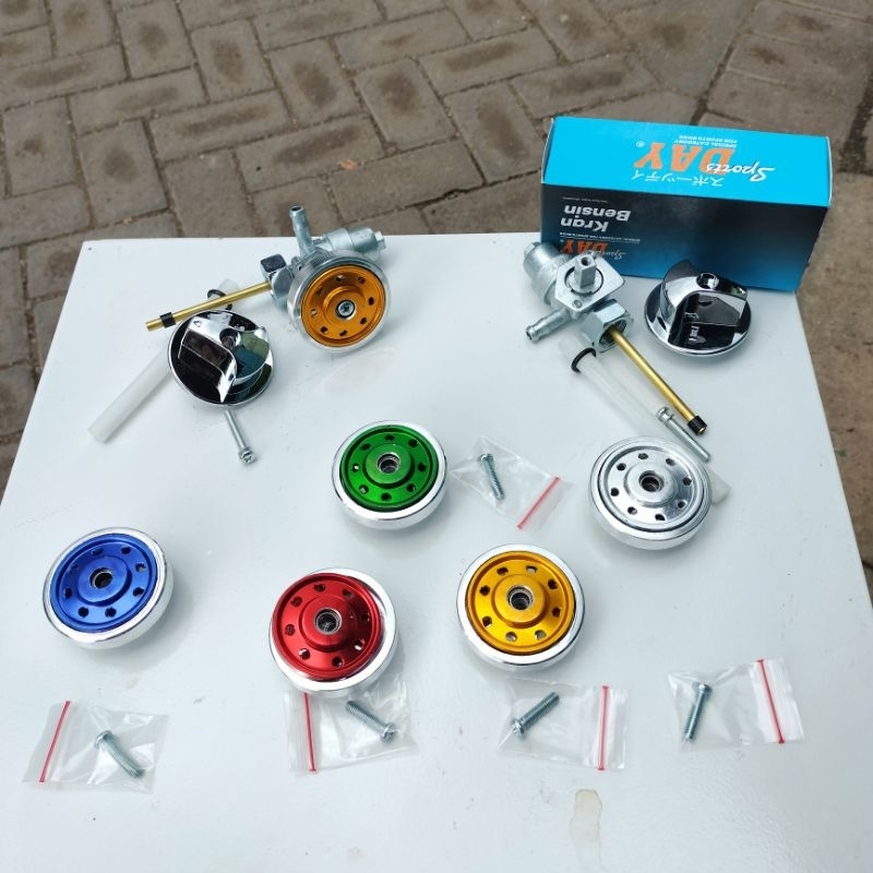 Utiran variasi kran bensin tiger revo pnp cb (cak imam) spiner kran tirev