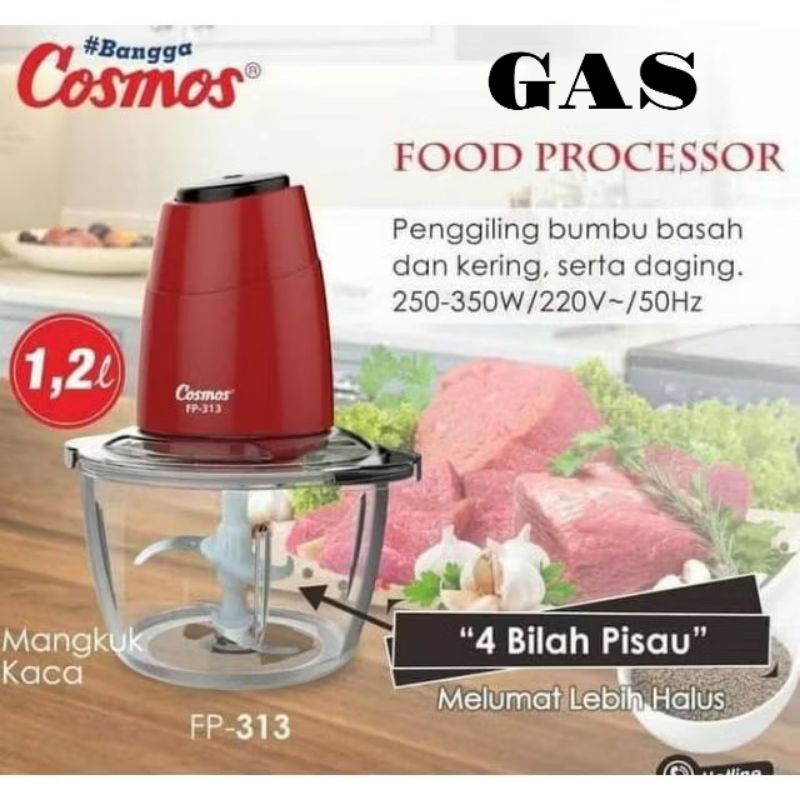 Blender Chopper Cosmos/penggiling daging Cosmos FP-313