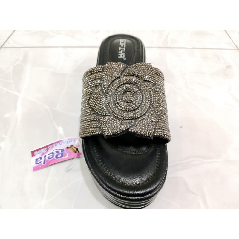 sandal terbaru sofia wedges wanita TERMURAH