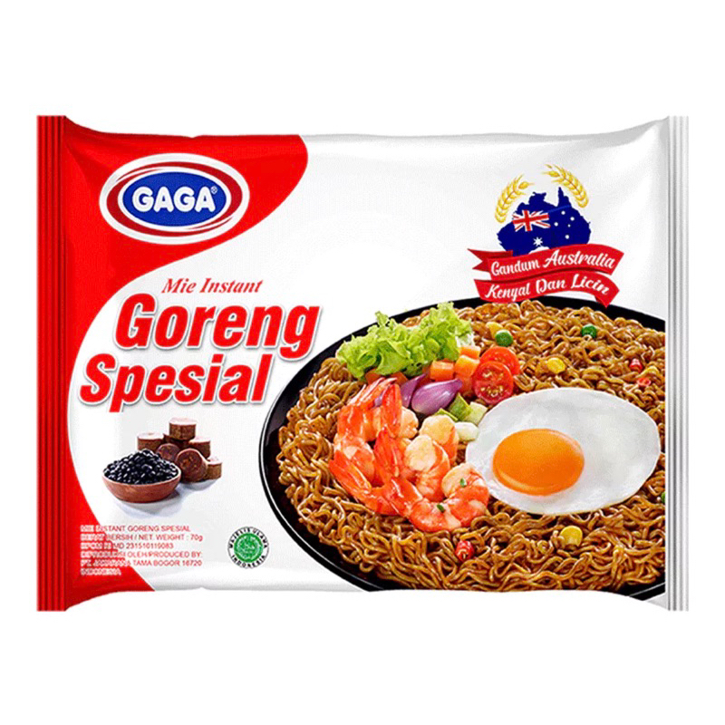 

Gaga Mie Instant Goreng Spesial