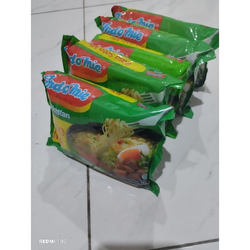 

Indomie rasa soto dapat 5 pcs