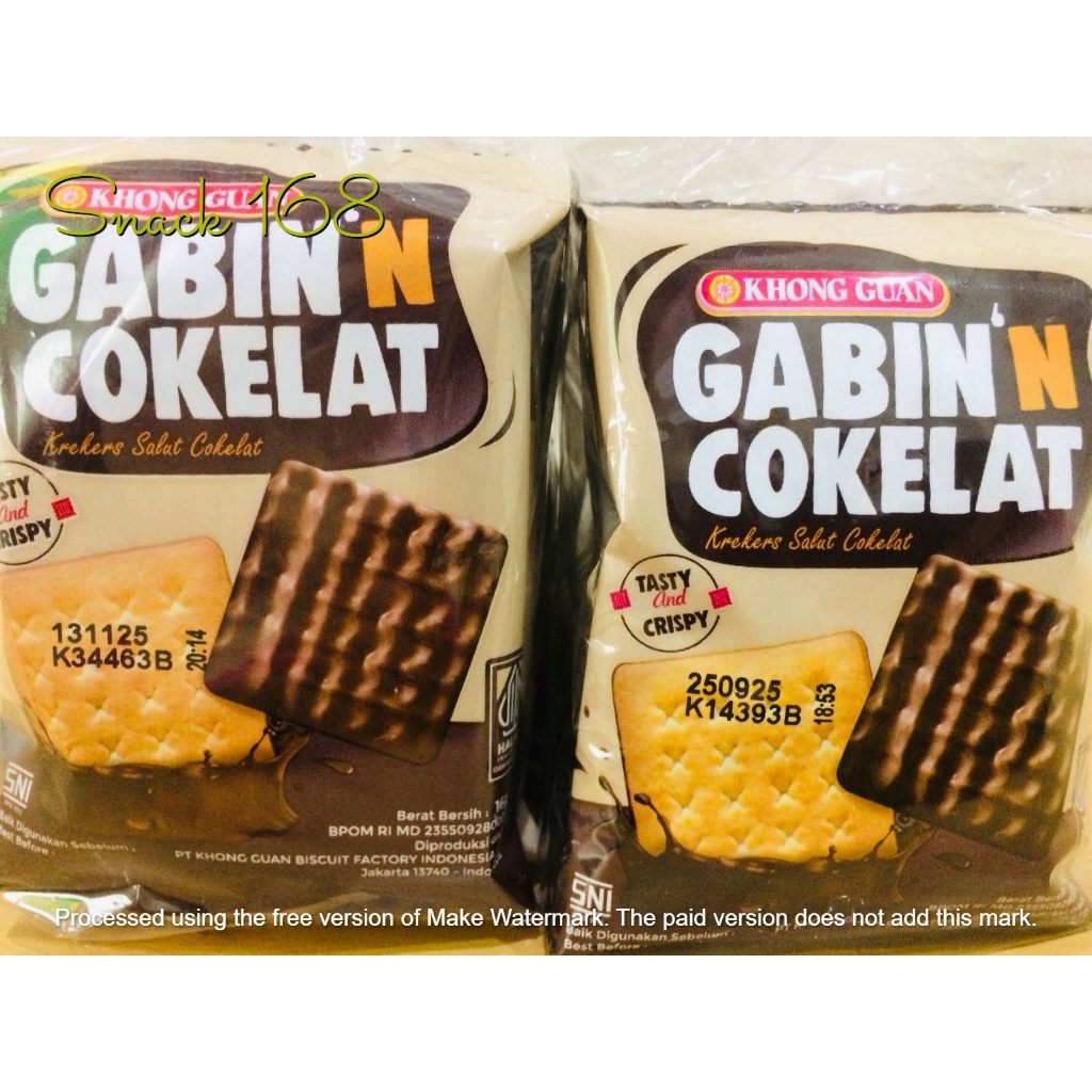 

Khong Guan Gabin' N Cokelat Renceng 10 bks x 16 gr