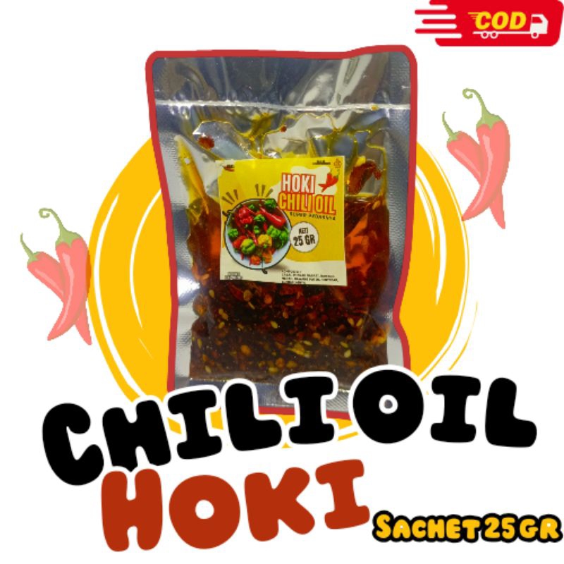 

SAMBAL CHILI OIL SACHET 25 GR, SUPER PEDAS