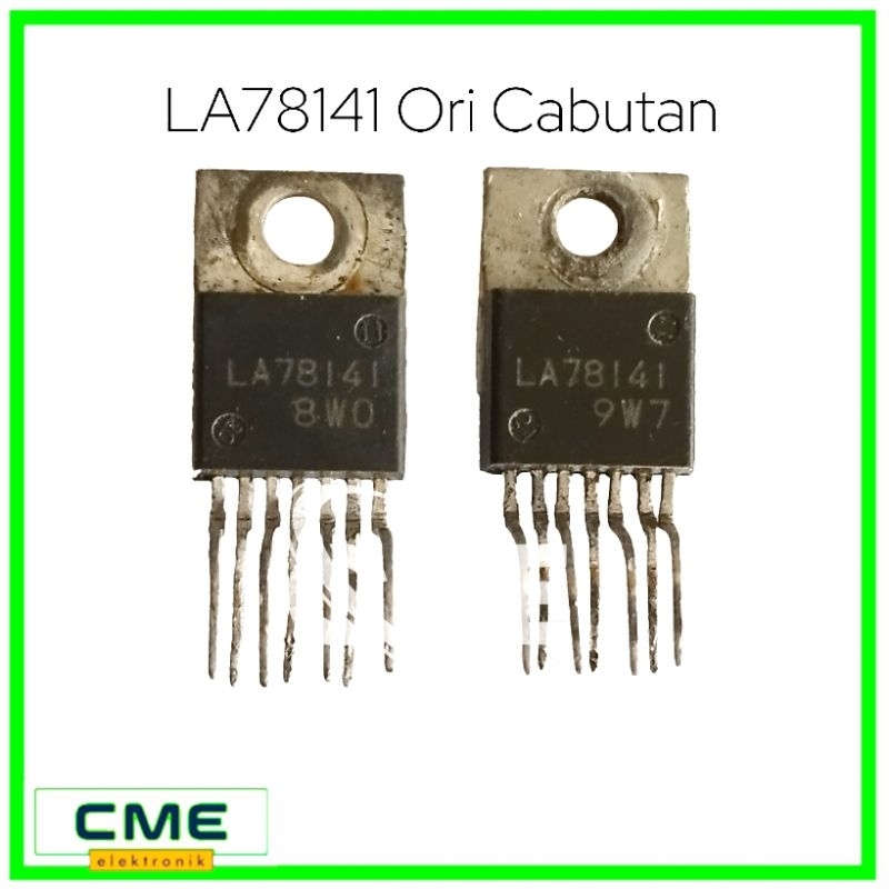 IC Vertikal Cabutan LA78040 / LA78041 /  LA78141 / LA78045 / IC Vertical Tv Copotan Original