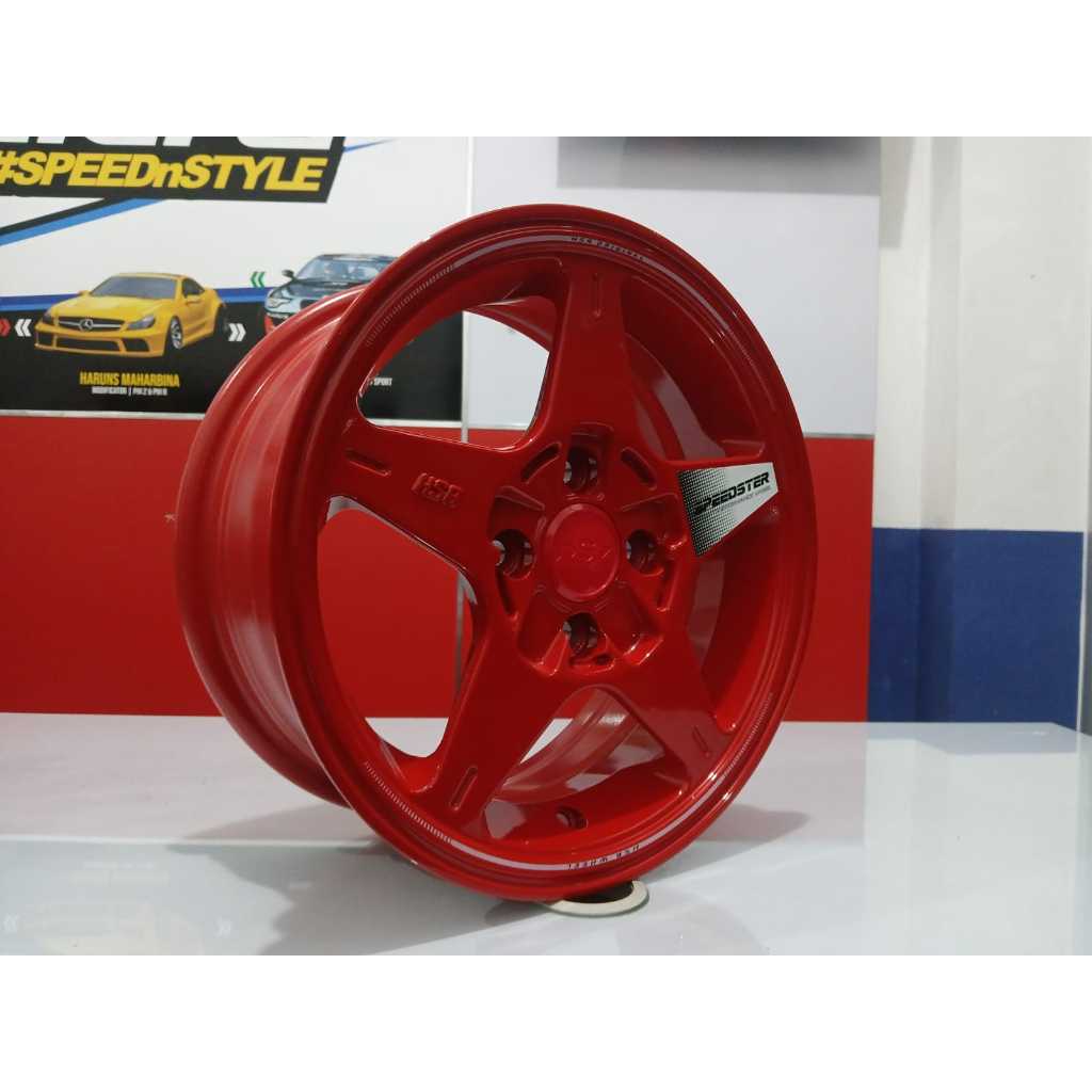 Velg Mobil Agya Ayla Sigra Brio HSR Speedster Ring 14