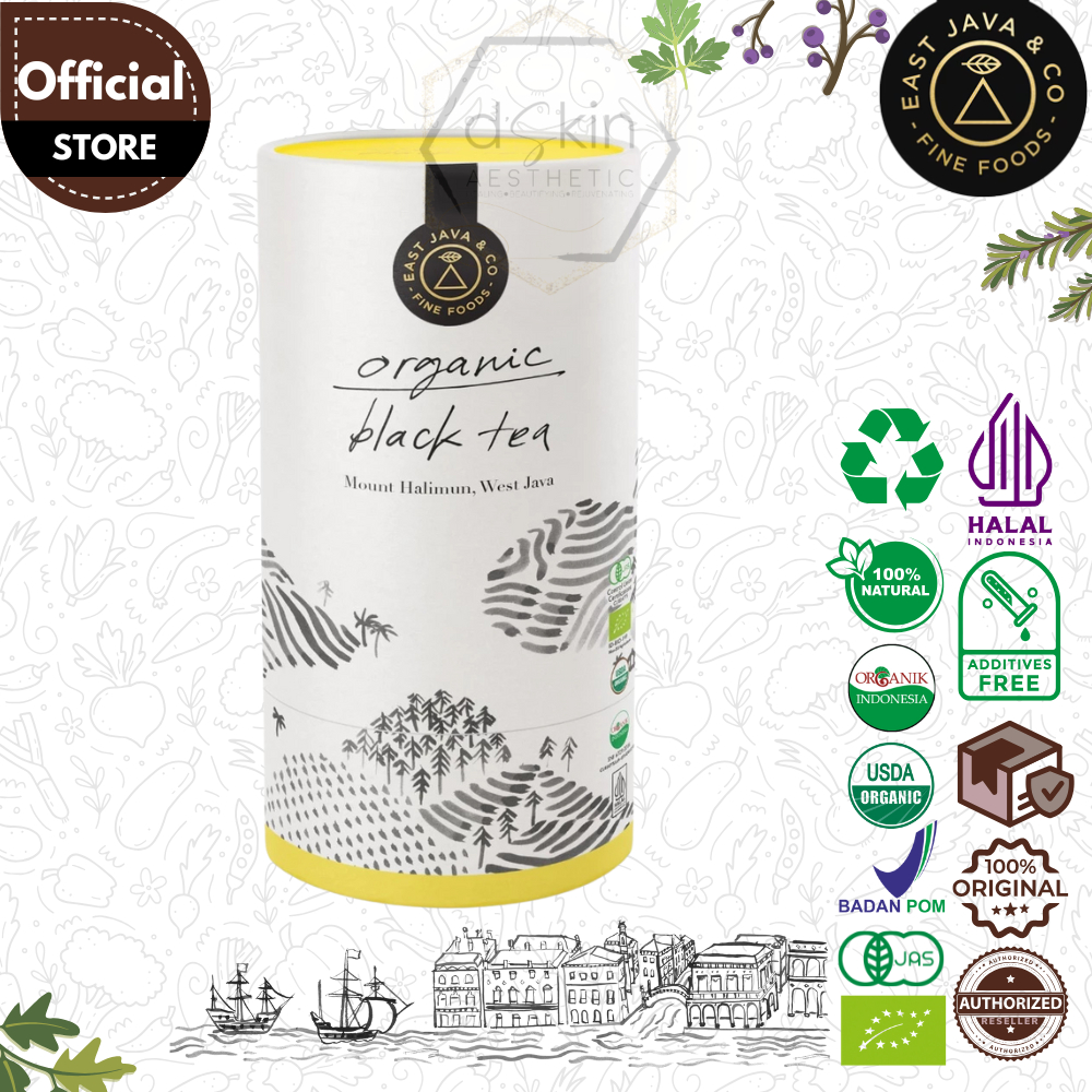 

East Java & Co Organic Black Tea - Loose Leaf 50g (Teh Hitam Organik)