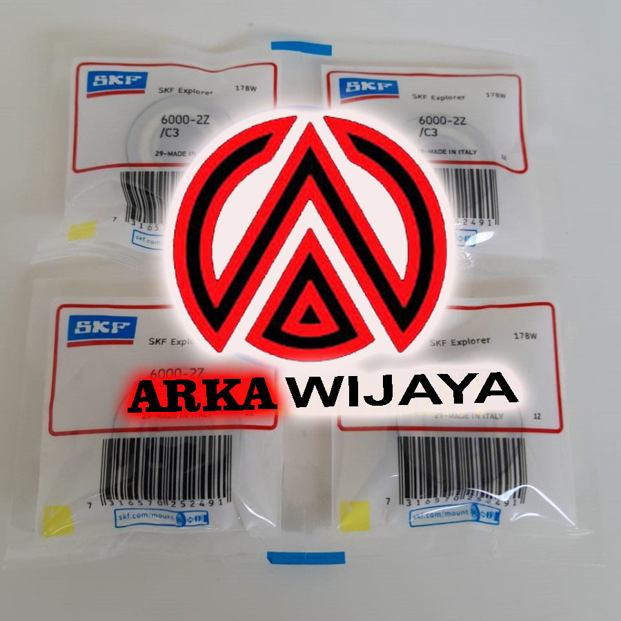 BEARING 6000 ZZ / 6000ZZ / 6000 2Z SKF C3 ITALY