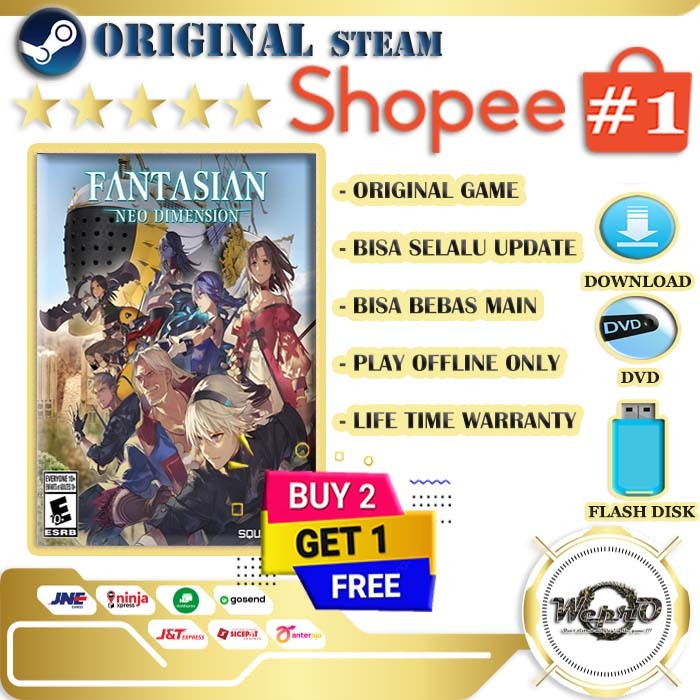 FANTASIAN Neo Dimension - PC GAME ORIGINAL - GAME PC - PC GAME - ADVENTURE GAME