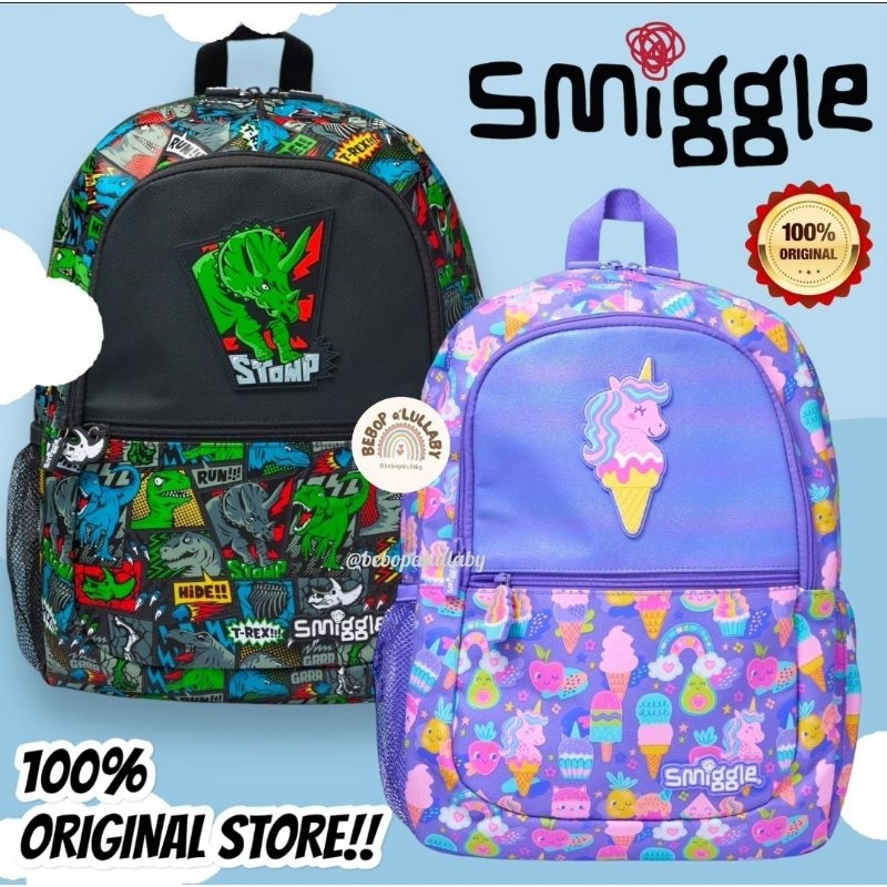 RB [100% ORI STORE] SMIGGLE BACKPACK 100% ORIGINAL STORE TAS SMIGGLE CLASSIC JUNIOR TAS RANSEL