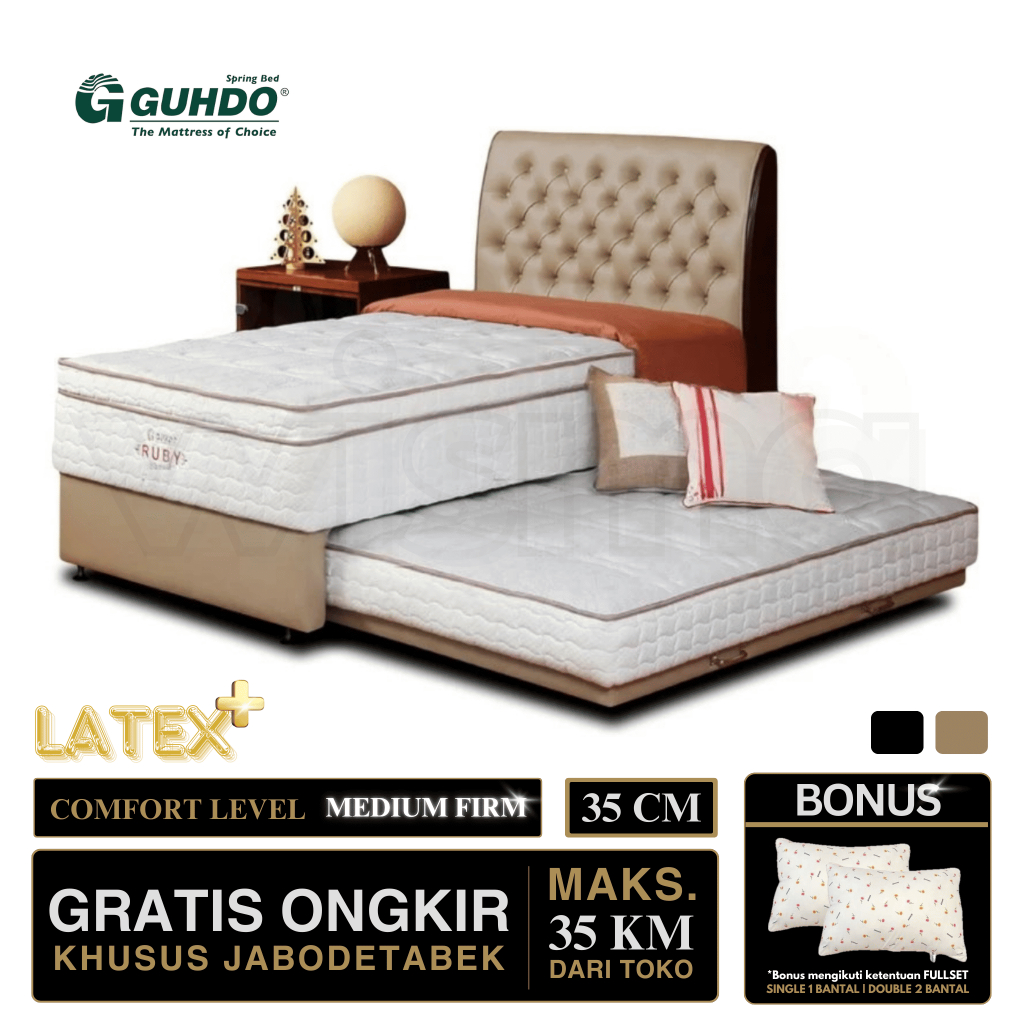 Kasur 2 in 1 / 2in1 Ruby Dream Latex / Two in One Ruby Dream Guhdo Latex