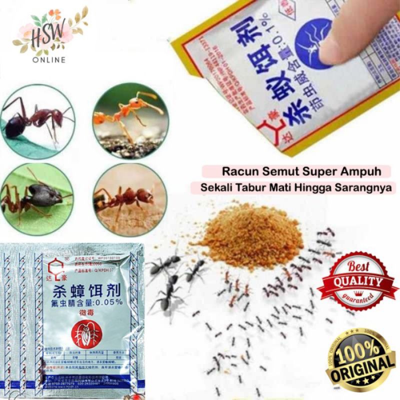 Racun Kecoa Semut Rayap Mati Kering Pembasmi Ampuh Membunuh Serangga
