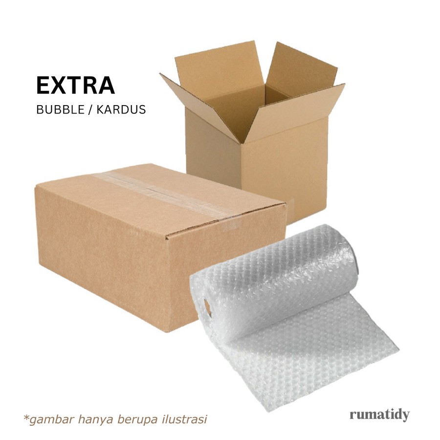 

Extra Bubble Wrap / Kardus Packaging - Extra Bubble