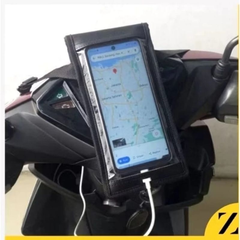 Holder handphone HP tas ojol ojek online anti air